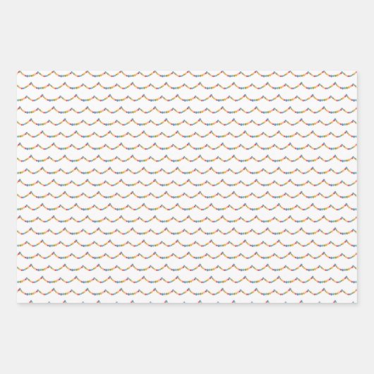 クリスマス図解入りの、写真付きの品種 ラッピングペーパーシート (正面3)