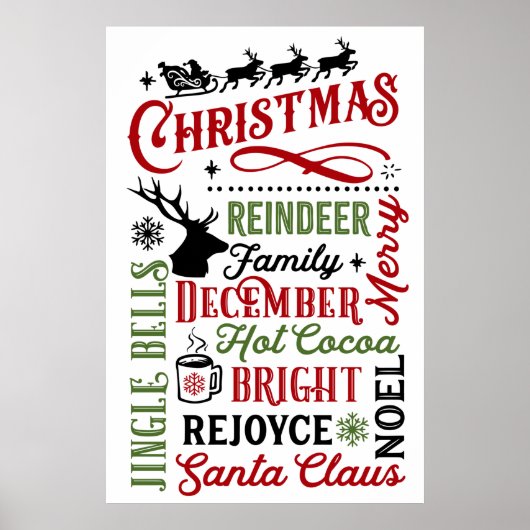 クリスマス地下鉄 ポスター (正面)