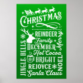 クリスマス地下鉄 ポスター (正面)