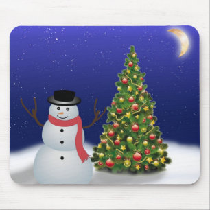 クリスマス壁紙マウスパッド マウスパッド