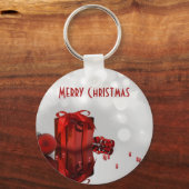 クリスマス大切プレゼントプロフェッショナル キーホルダー (正面)