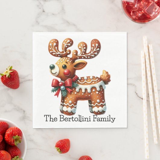 クリスマス大切マッチングパーティー商品 スタンダードランチョンナプキン (インサイチュ)