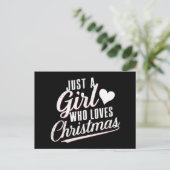 クリスマス大好き女子 シーズンポストカード (スタンド正面)