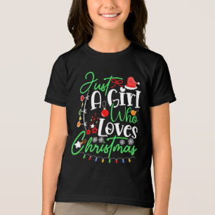 クリスマス大好き女子 トライブレンドＴシャツ