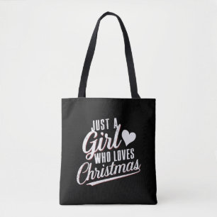 クリスマス大好き女子 トートバッグ