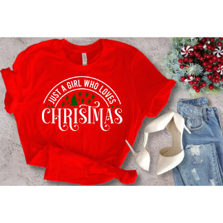 クリスマス大好き女子 Tシャツ