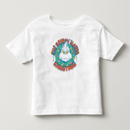 クリスマス大嫌い トドラーTシャツ (正面)