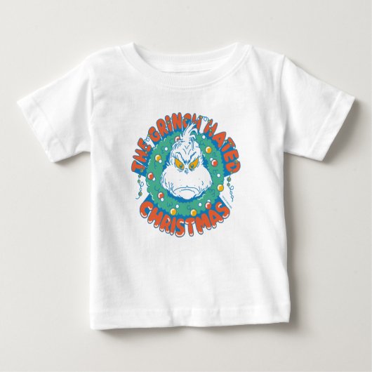 クリスマス大嫌い ベビーTシャツ (正面)