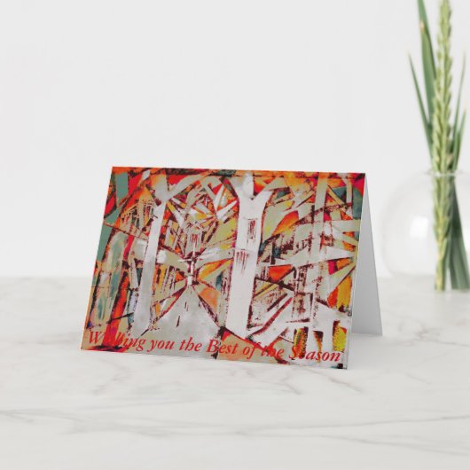 クリスマス大聖堂 シーズンカード (正面)