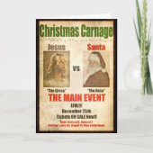 クリスマス大虐殺イエズス対サンタカード シーズンカード (正面)