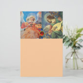 クリスマス天使を作る音楽,ブルーピーチ 便箋 (スタンド正面)