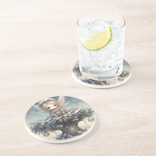 クリスマス天使 コースター (側面)