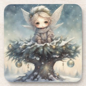 クリスマス天使 コースター (正面)