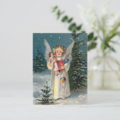 "クリスマス天使" シーズンポストカード (スタンド正面)