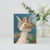 "クリスマス天使" シーズンポストカード (スタンド正面)