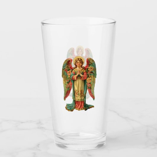 クリスマス天使 タンブラーグラス (正面)