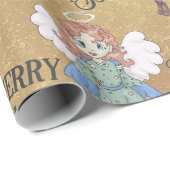 クリスマス天使 ラッピングペーパー (ロールコーナー)