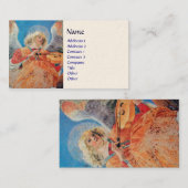 クリスマス天使 名刺 (正面/裏面)