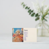 クリスマス天使 名刺 (スタンド正面)