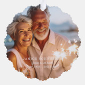 クリスマス天国 |フォトメモリアル オーナメントカード (裏面)