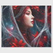 クリスマス夫人 ラッピングペーパー (フラット)