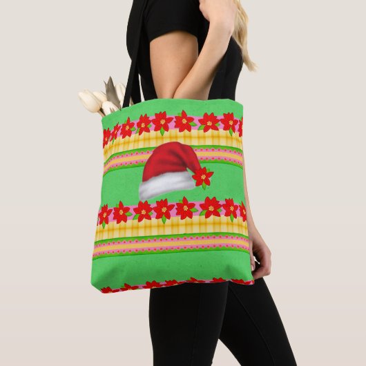 クリスマス女性用トートバッグ トートバッグ (クローズアップ)