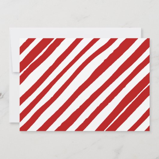 クリスマス妊娠のお知らせ – ヴィンテージトラック シーズンカード (裏面)