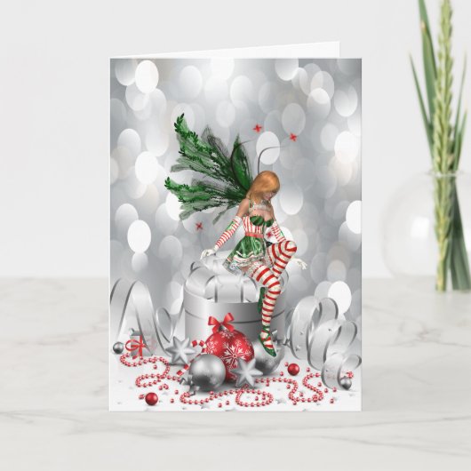 クリスマス妖精の国カード シーズンカード (正面)