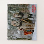 クリスマス姪 ジグソーパズル (縦)