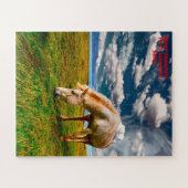 クリスマス姪 ジグソーパズル (横)