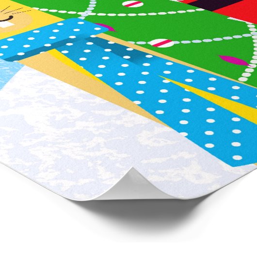 クリスマス姿 ポスター (角)