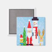 クリスマス姿 マグネット (正面/裏面)