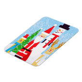 クリスマス姿 マグネット (左側)