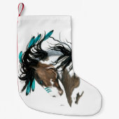 クリスマス威厳のあるストッキングウマズバイビハレ スモールクリスマスストッキング (正面)