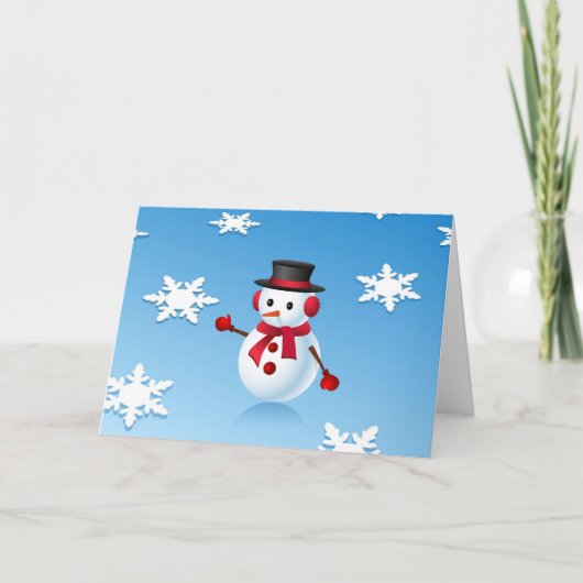 クリスマス子供へカー与えド シーズンカード (正面)