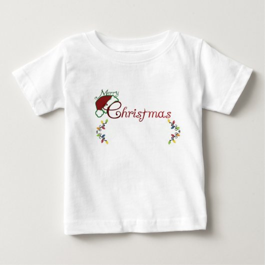 **クリスマス子供用** ベビーTシャツ (正面)
