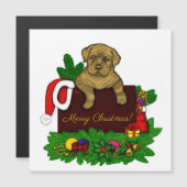 クリスマス子犬 (正面/裏面)
