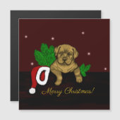 クリスマス子犬 (正面/裏面)