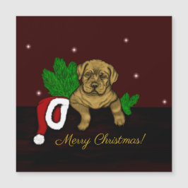 クリスマス子犬