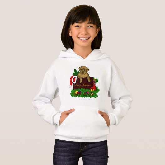 クリスマス子犬 (正面フル)