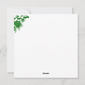 クリスマス子犬 シーズンカード (裏面)