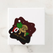 クリスマス子犬 フェイバータグ (インサイチュ)