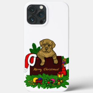 クリスマス子犬 iPhone 13 PRO MAXケース