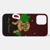 クリスマス子犬 Case-Mate iPhoneケース (裏面 (横))