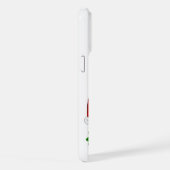 クリスマス子犬 iPhoneケース (右側面)