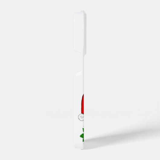 クリスマス子犬 iPhoneケース (右側面)