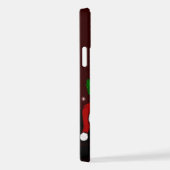 クリスマス子犬 iPhoneケース (右側面)