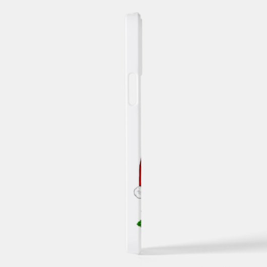 クリスマス子犬 iPhoneケース (右側面)