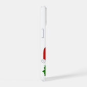 クリスマス子犬 iPhone 15ケース (右側面)