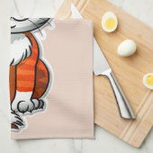 クリスマス子猫のキッチンタオル キッチンタオル (四つ折り)